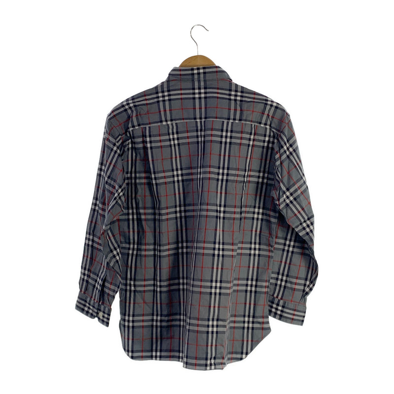 BURBERRYS/LS Shirt/FREE/Gray/Cotton/