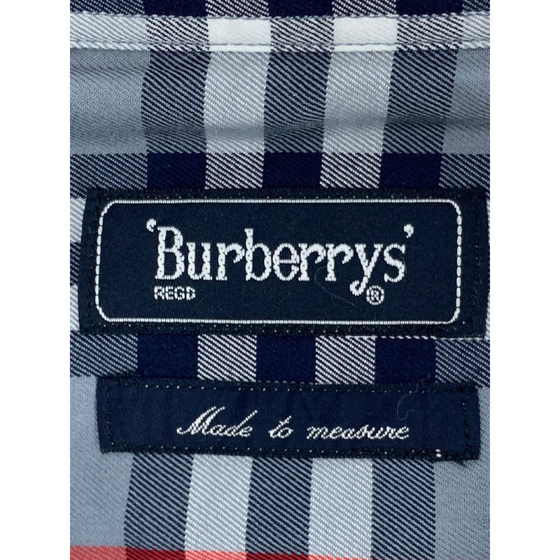 BURBERRYS/LS Shirt/FREE/Gray/Cotton/