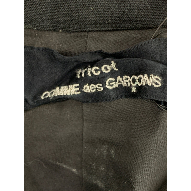 tricot COMME des GARCONS/LS Shirt/FREE/Black/Wool/TJ-100090/