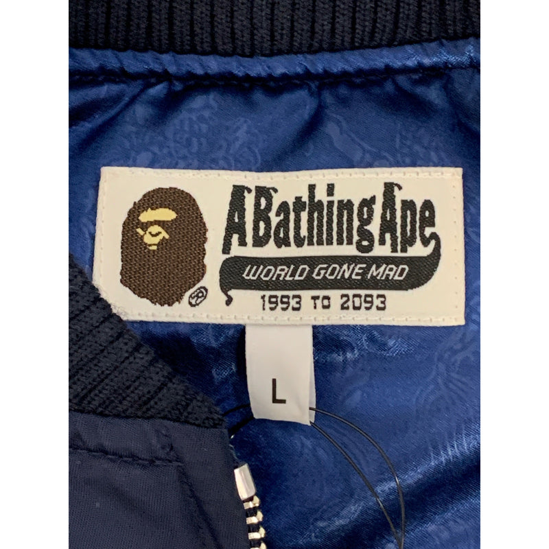 BAPE/Souvenir Jkt/L/Black/Nylon/001LJG801025X