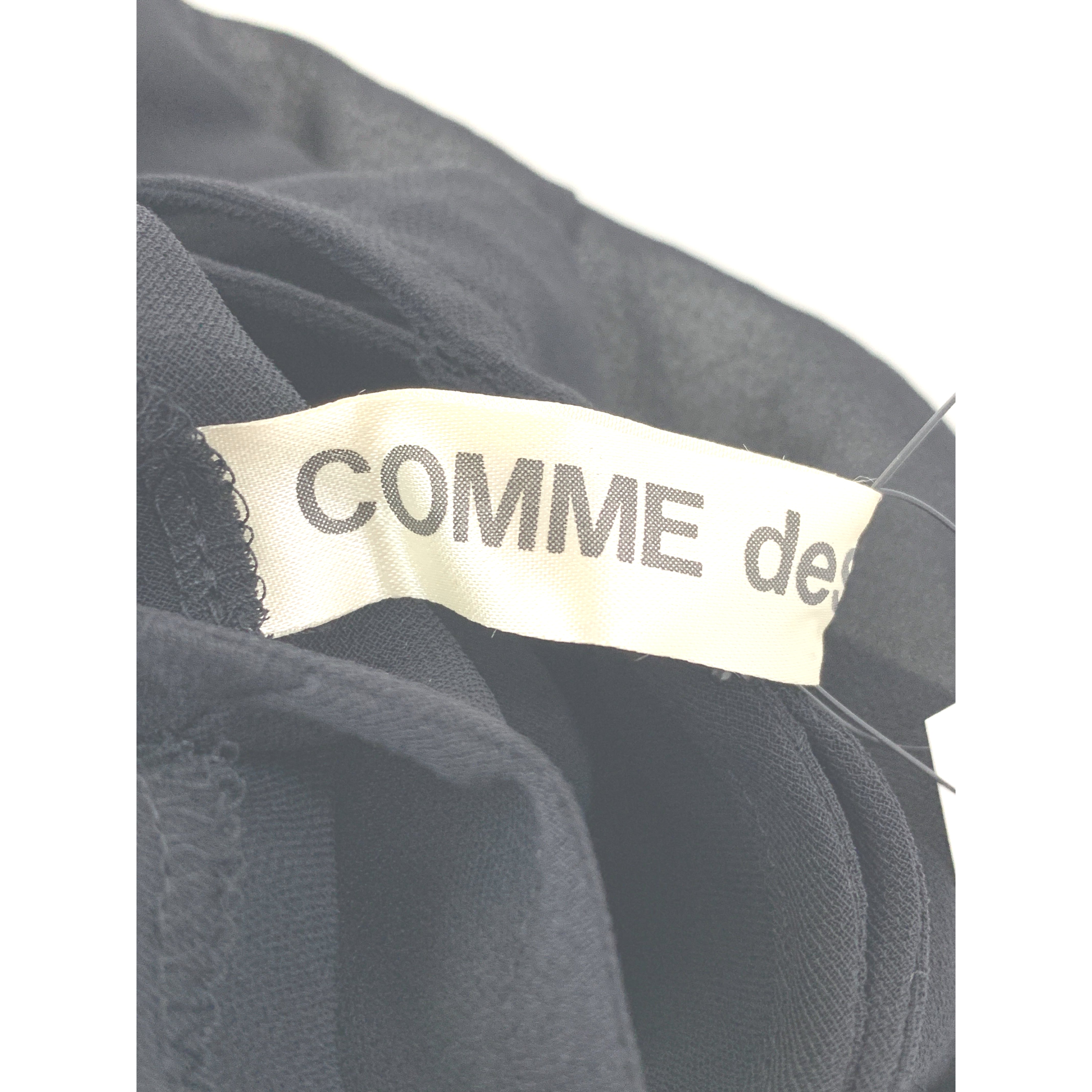 COMME des GARCONS/LS Dress/Black/Polyester/GO-040500 view 3