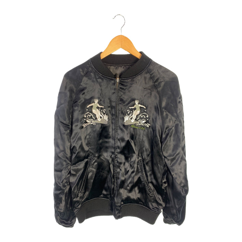 AVIREX/Souvenir Jkt/L/Black/Rayon/6112117