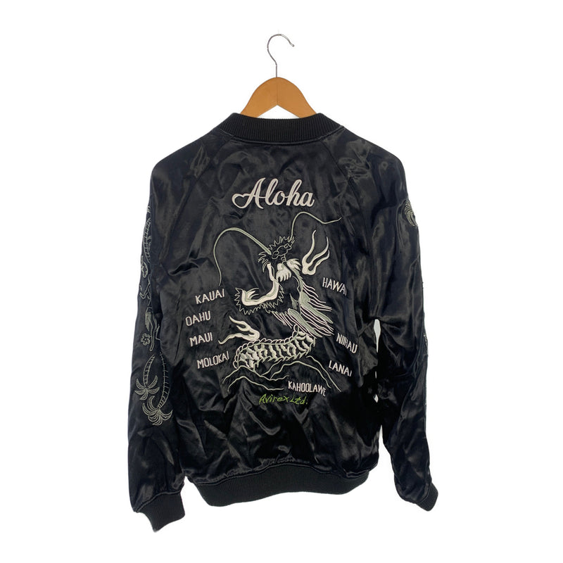 AVIREX/Souvenir Jkt/L/Black/Rayon/6112117