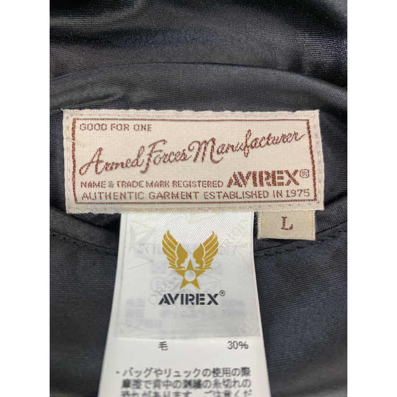 AVIREX/Souvenir Jkt/L/Black/Rayon/6112117