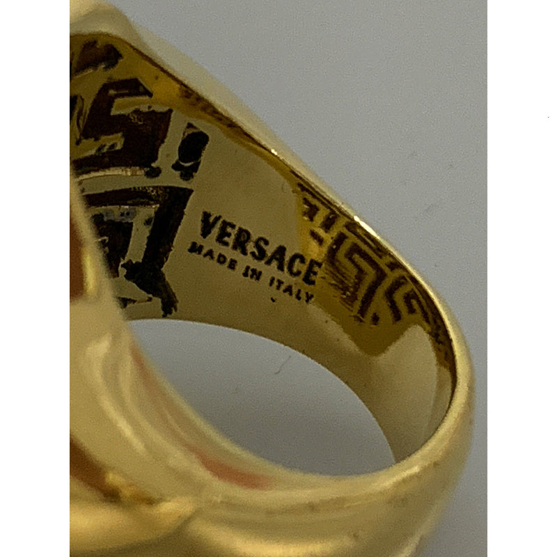 VERSACE/Ring/8.5/Gold/