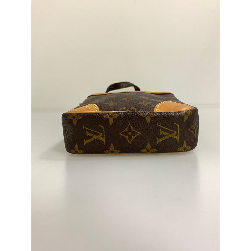 LOUIS VUITTON/Cross Body Bag/Brown/Monogram/DANUBE_MONOGRAM CANVAS/M45266