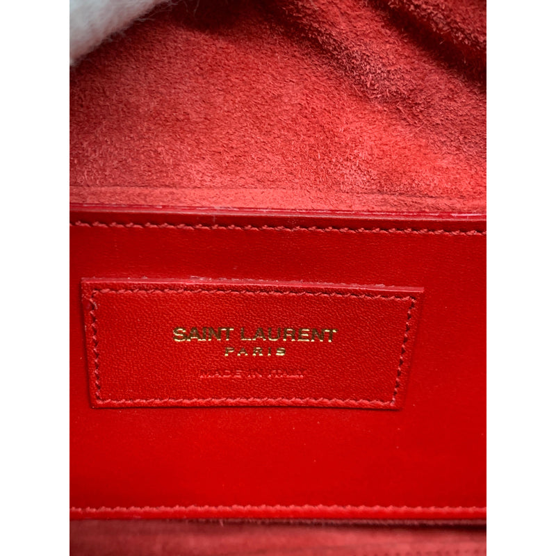 SAINT LAURENT/Cross Body Bag/Red/