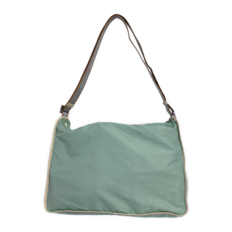 FENDI/Cross Body Bag/Green/Nylon/All Over Print/7VA148