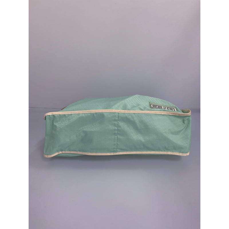 FENDI/Cross Body Bag/Green/Nylon/All Over Print/7VA148