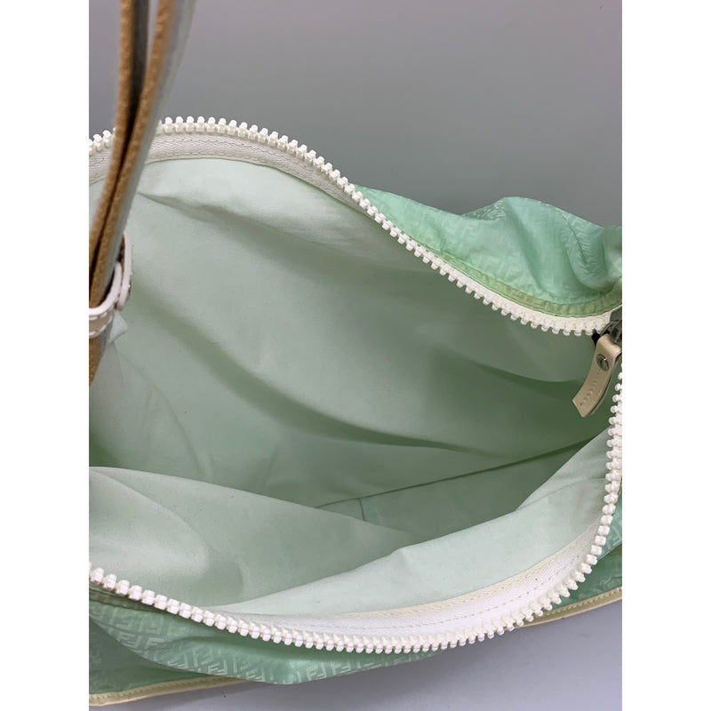 FENDI/Cross Body Bag/Green/Nylon/All Over Print/7VA148