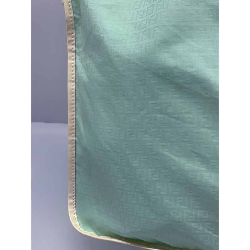 FENDI/Cross Body Bag/Green/Nylon/All Over Print/7VA148