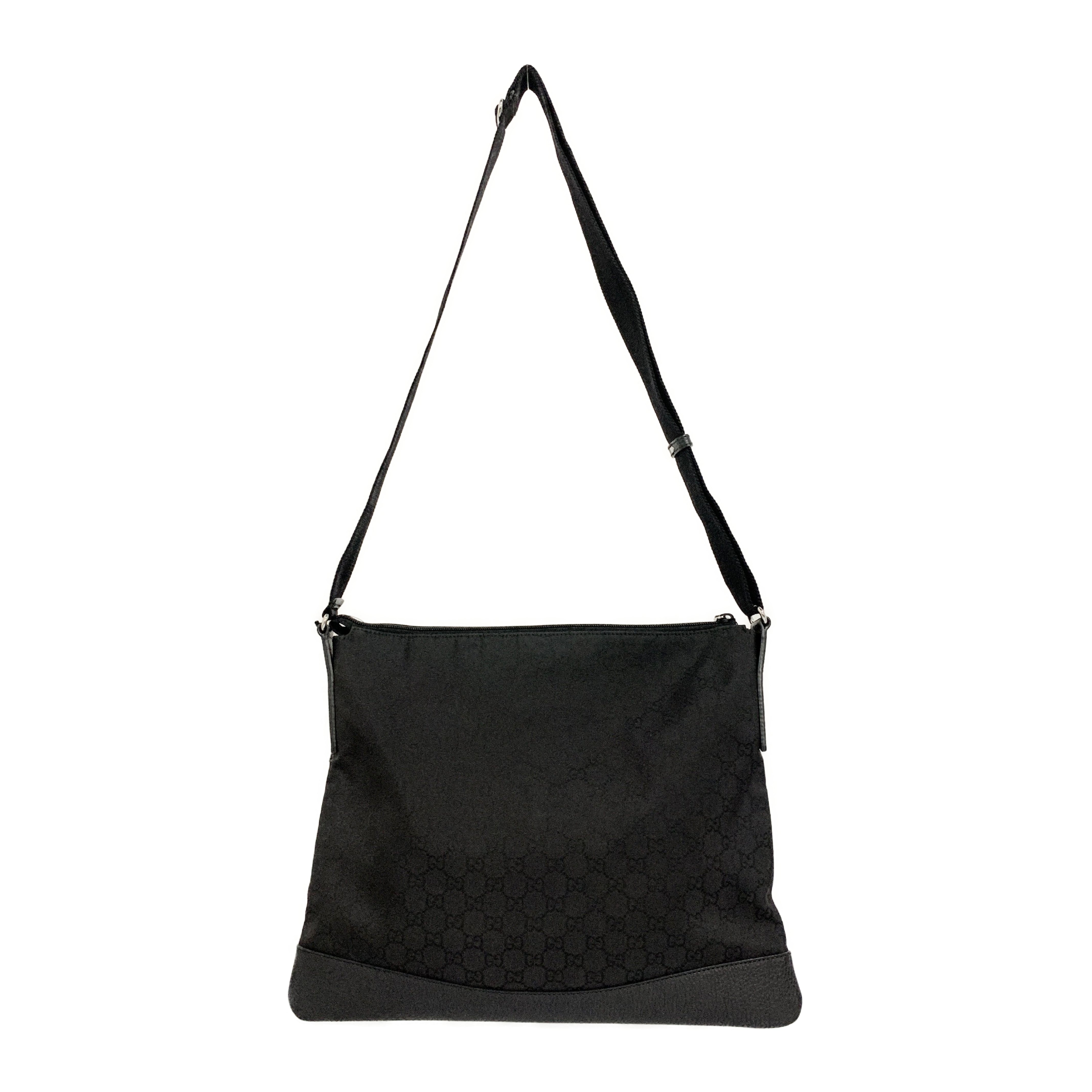 GUCCI/Cross Body Bag/Black/Cotton/Monogram/374411 F6BKR 1000 view 2