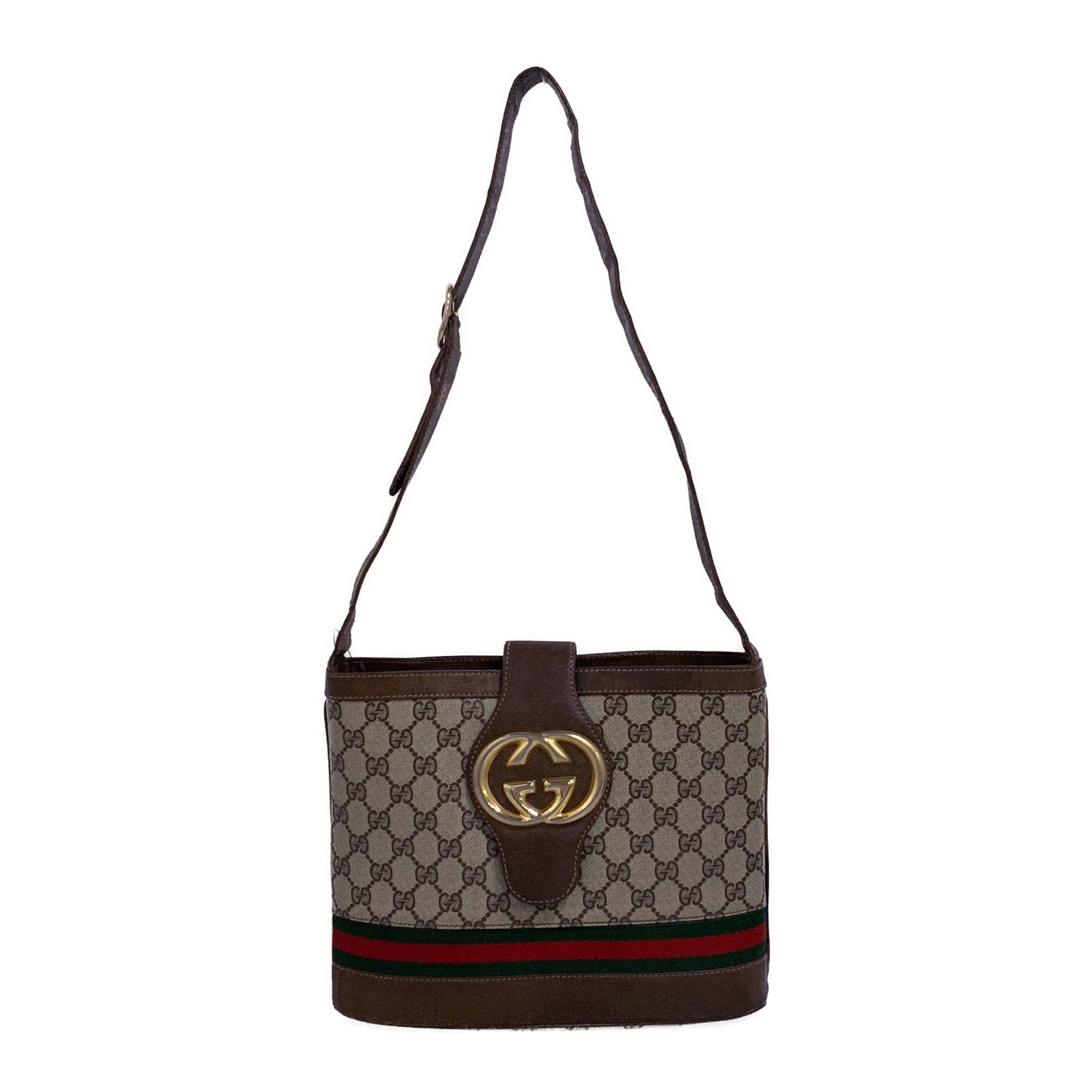 GUCCI/Cross Body Bag/Beige/ view 1