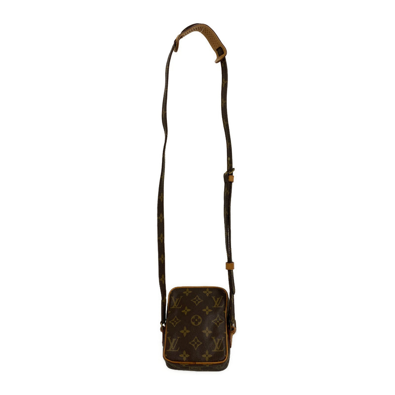 LOUIS VUITTON/Cross Body Bag/Brown/All Over Print/DANUBE_MONOGRAM CANVAS/M45268