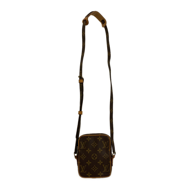LOUIS VUITTON/Cross Body Bag/Brown/All Over Print/DANUBE_MONOGRAM CANVAS/M45268