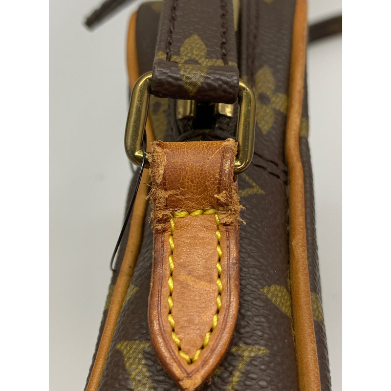 LOUIS VUITTON/Cross Body Bag/Brown/All Over Print/DANUBE_MONOGRAM CANVAS/M45268