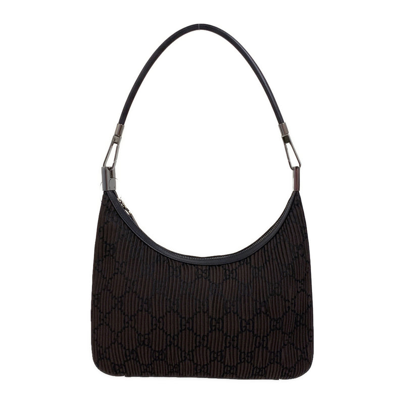 GUCCI/Cross Body Bag/Brown/Cotton/All Over Print/001･3812