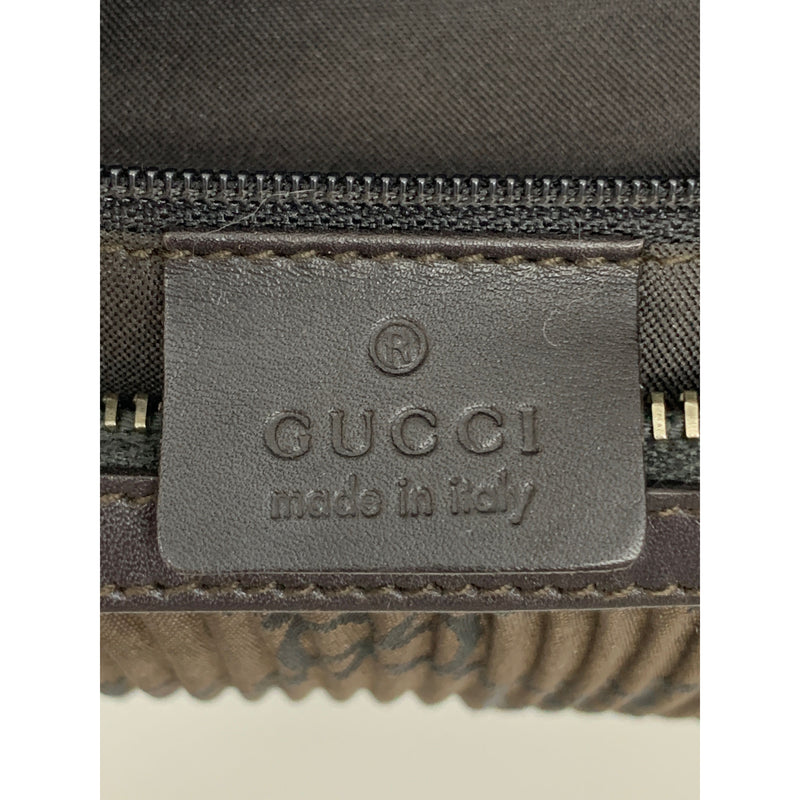 GUCCI/Cross Body Bag/Brown/Cotton/All Over Print/001･3812