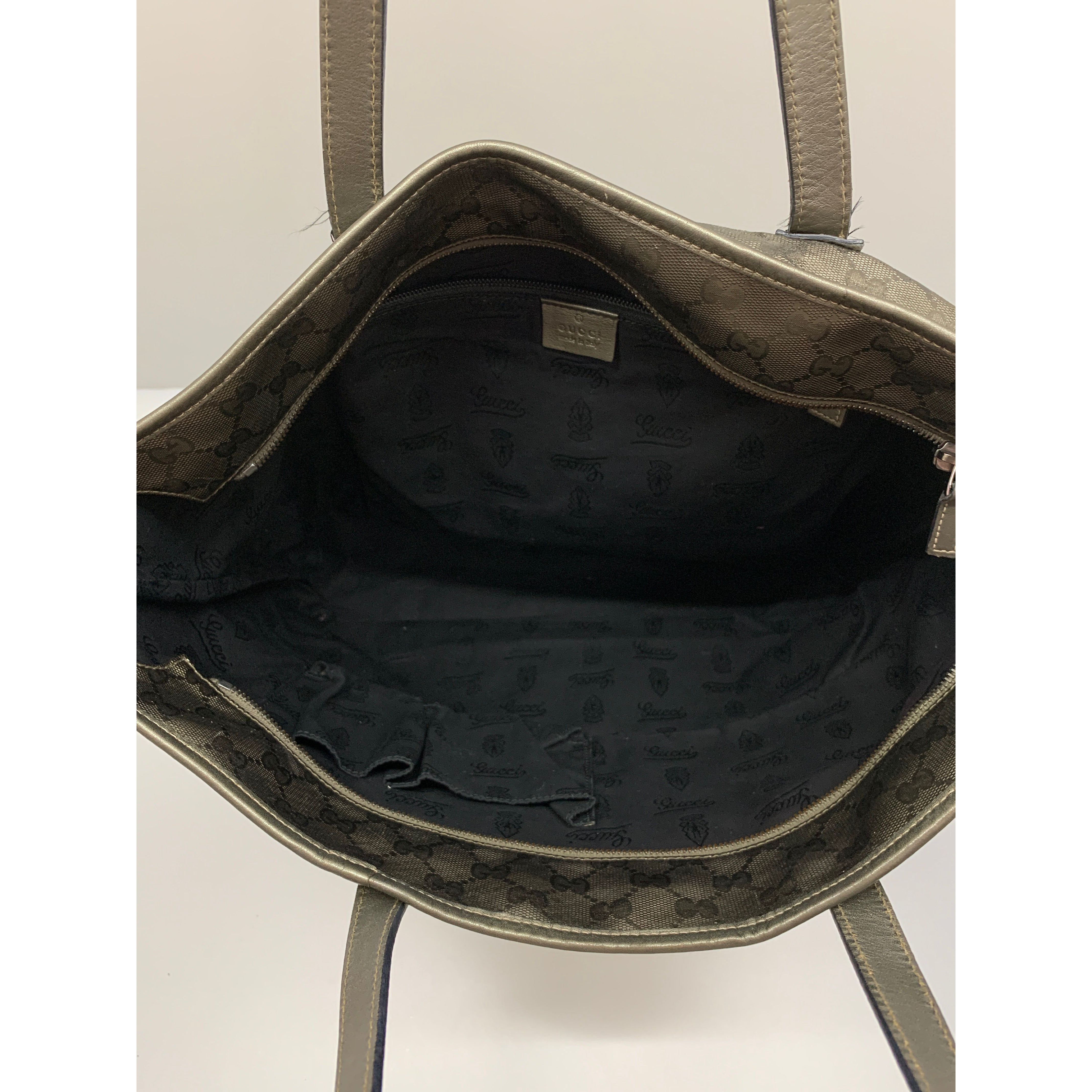 GUCCI/Tote Bag/Gold/All Over Print/211137 002123 view 4