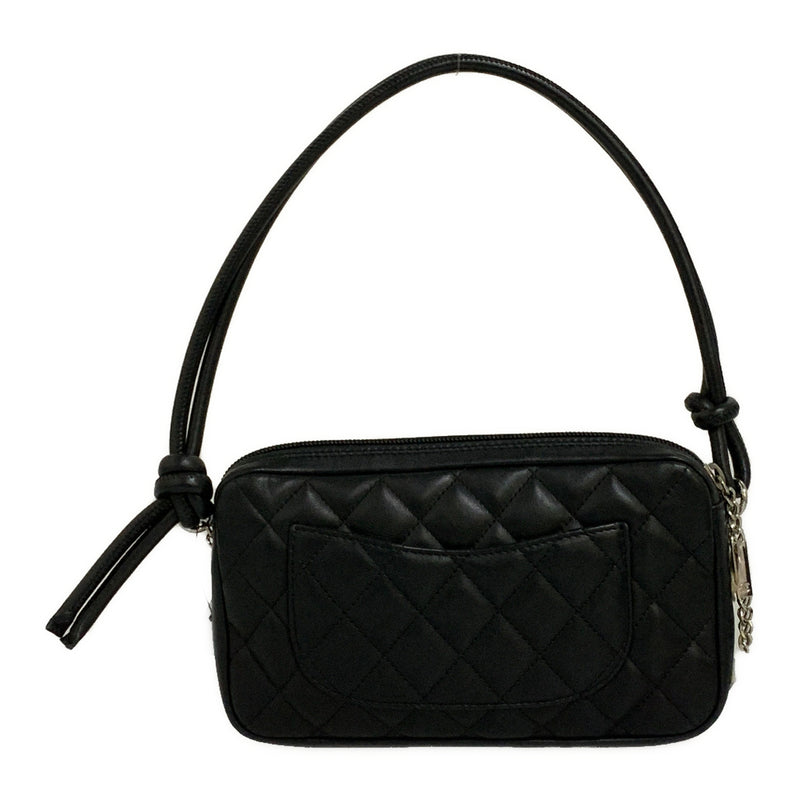 CHANEL/Hand Bag/Black/Leather/8946613
