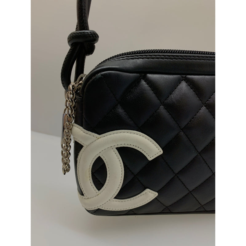 CHANEL/Hand Bag/Black/Leather/8946613