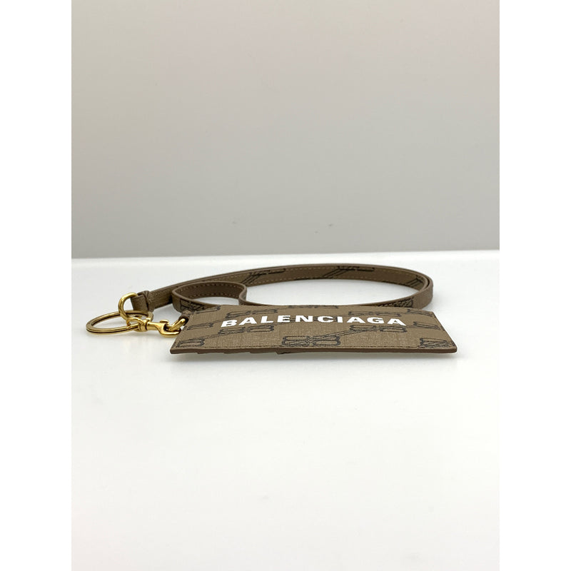 BALENCIAGA/Card Case/Brown/Leather/594548