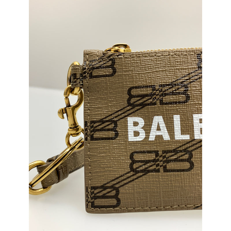 BALENCIAGA/Card Case/Brown/Leather/594548