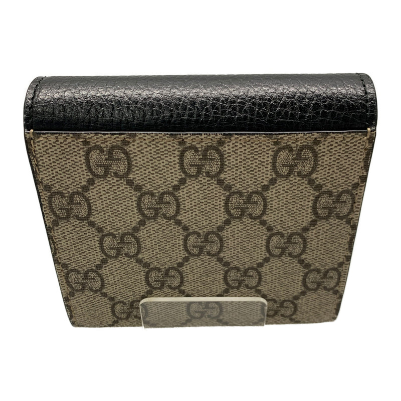 GUCCI/Bifold Wallet/Black/All Over Print/599000