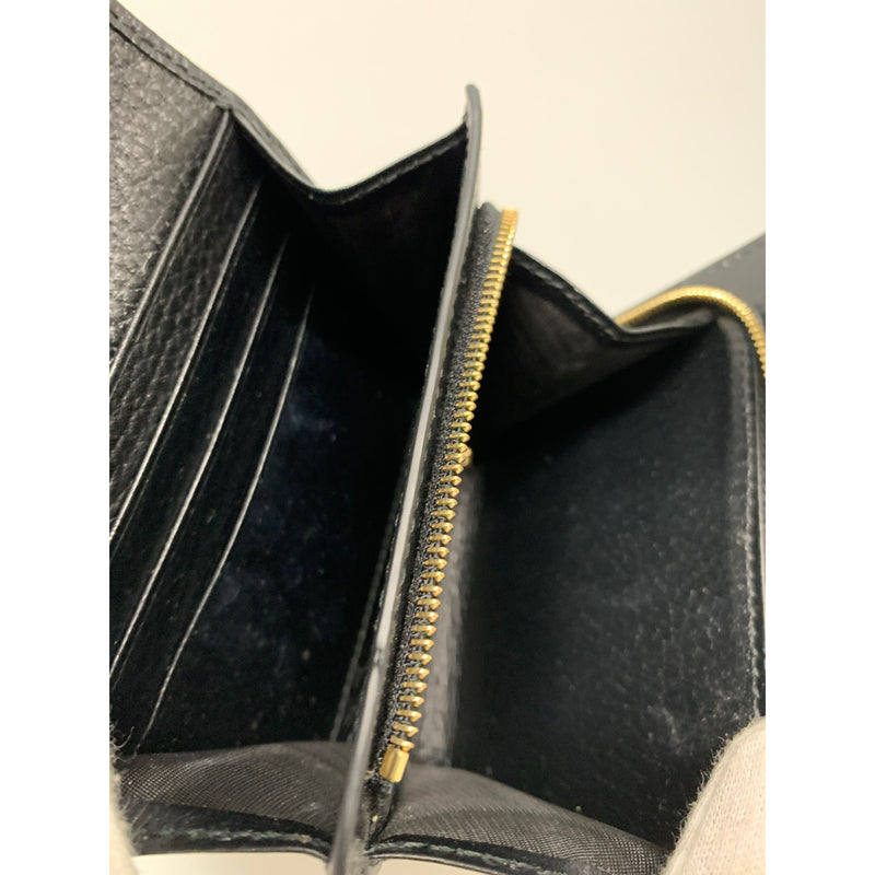 GUCCI/Bifold Wallet/Black/All Over Print/599000