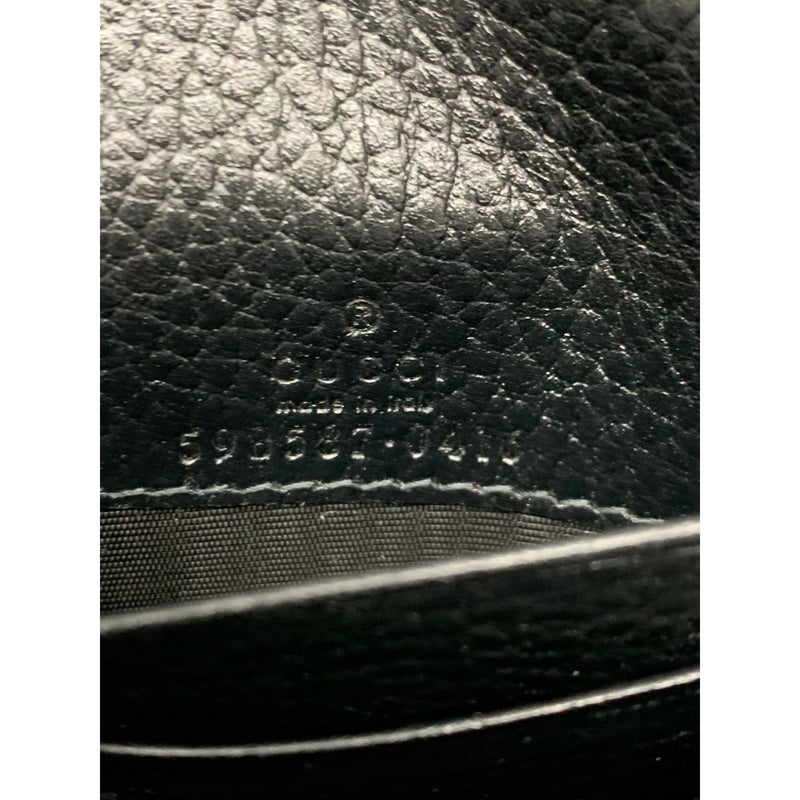 GUCCI/Bifold Wallet/Black/All Over Print/599000
