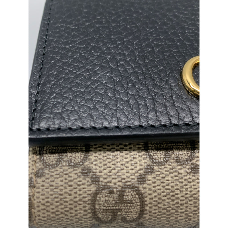 GUCCI/Bifold Wallet/Black/All Over Print/599000