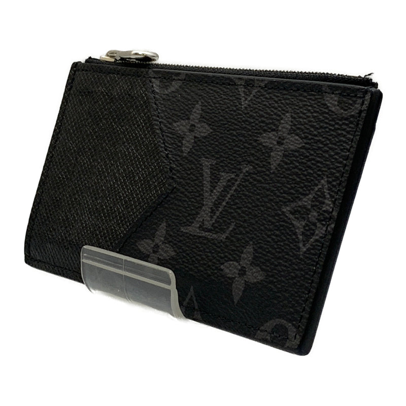 LOUIS VUITTON/Coin Wallet/Black/Monogram/COINCARD HOLDER_MONOGRAM CANVAS/M30271