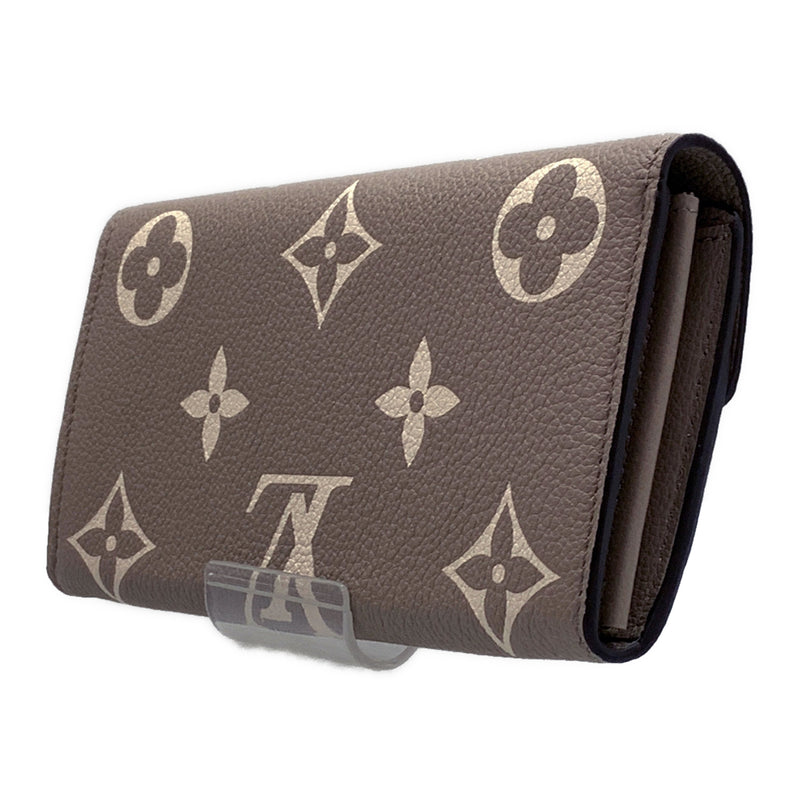 LOUIS VUITTON/Long Wallet/Ivory/M81049