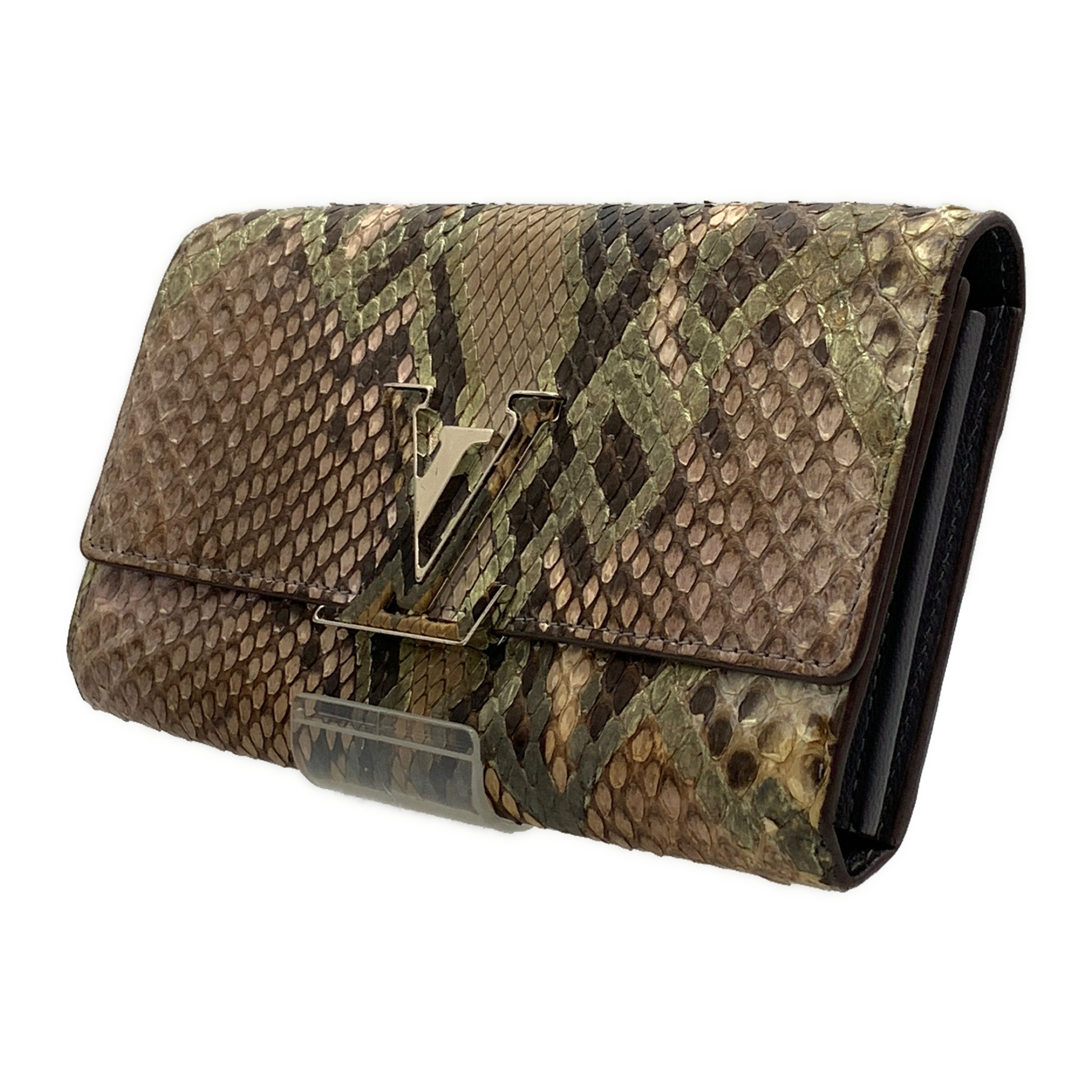 LOUIS VUITTON/Long Wallet/Beige/Leather/ view 1
