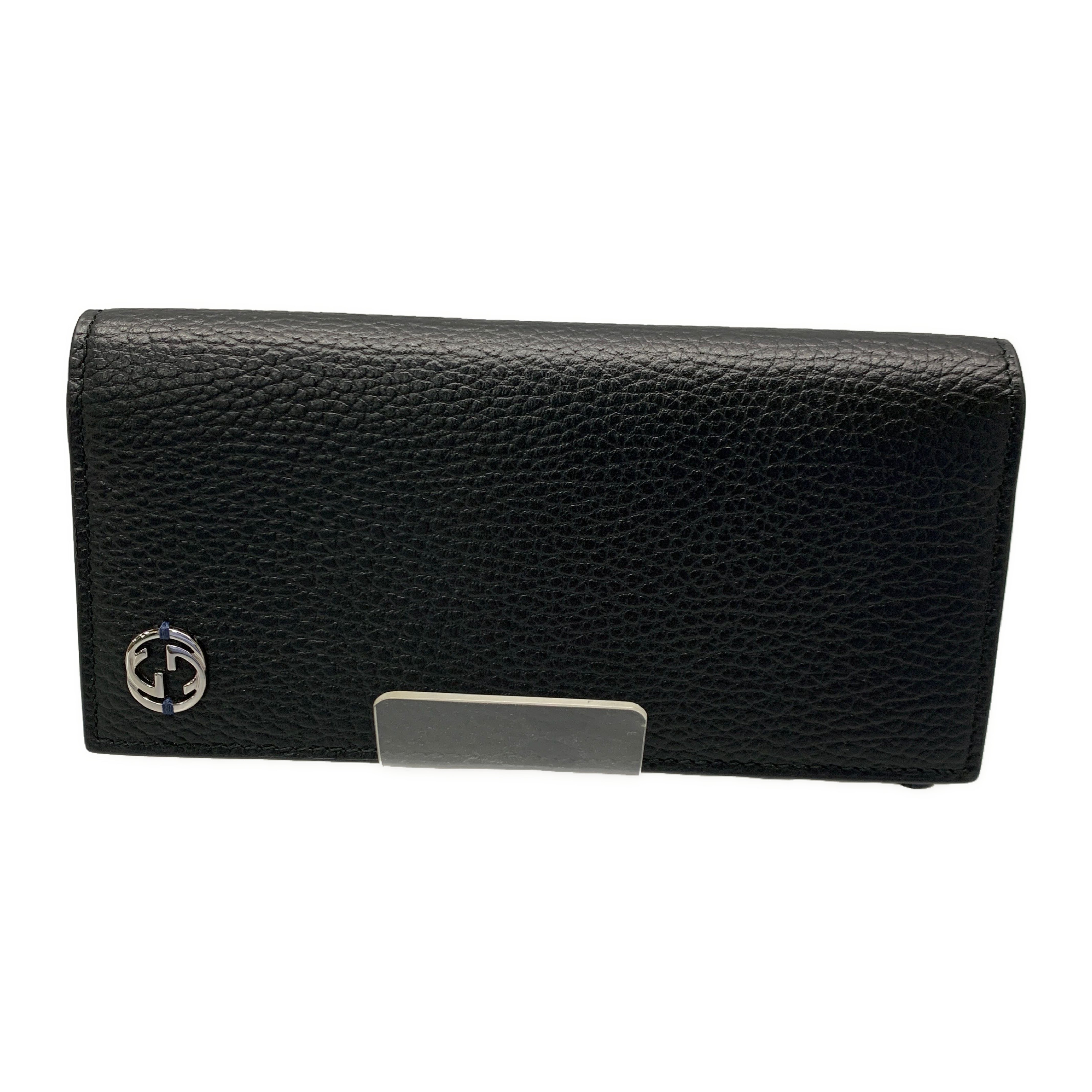 GUCCI/Long Wallet/Black/Leather/610467 view 1