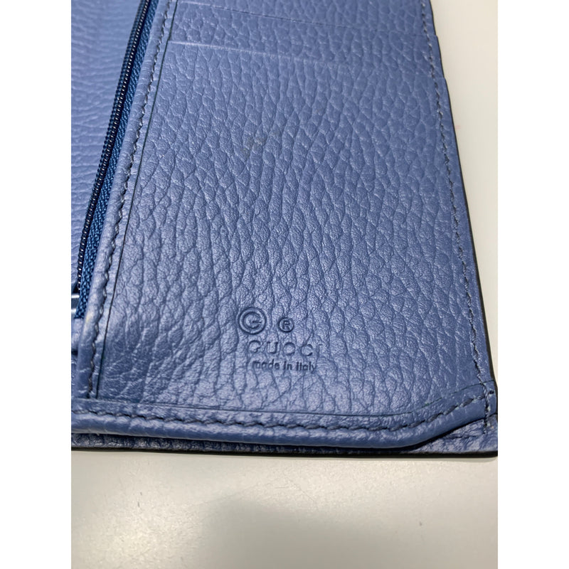 GUCCI/Long Wallet/Black/Leather/610467