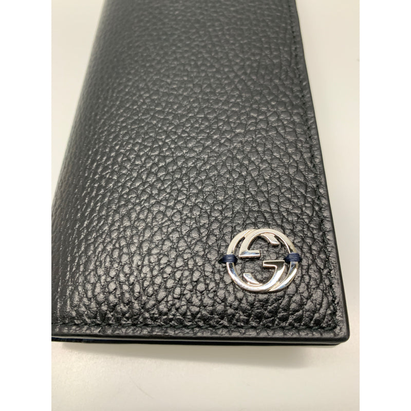 GUCCI/Long Wallet/Black/Leather/610467