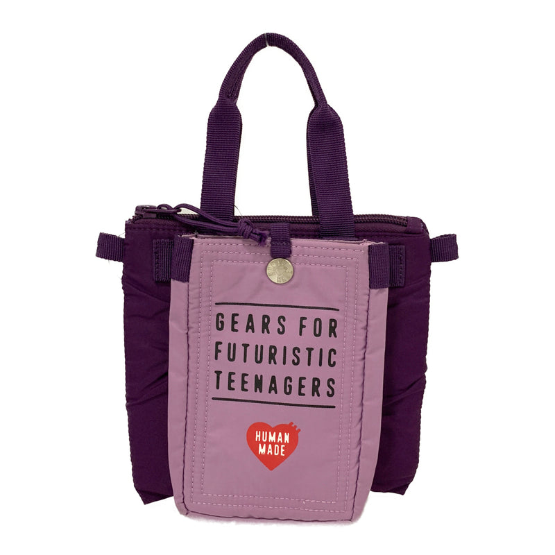 HUMAN MADE/Cross Body Bag/Purple/Nylon/