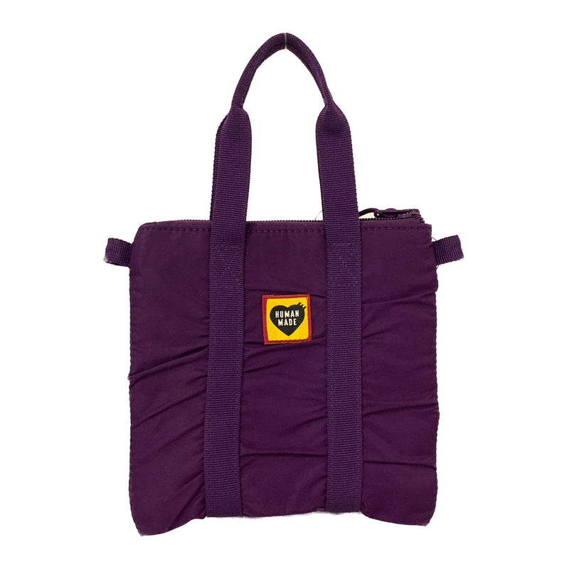 HUMAN MADE/Cross Body Bag/Purple/Nylon/