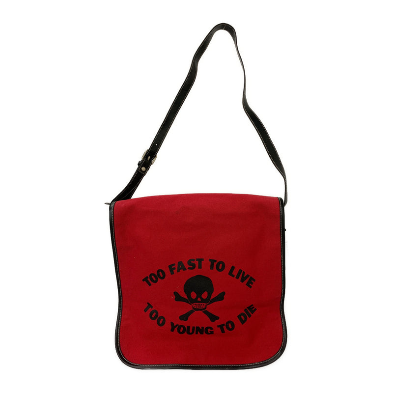 Vivienne Westwood/Cross Body Bag/Red/Cotton/