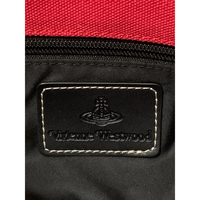 Vivienne Westwood/Cross Body Bag/Red/Cotton/