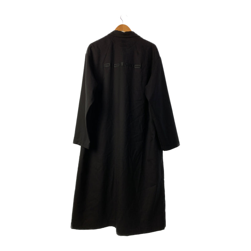 Ground Y/BalCollar Coat/3/Black/Wool/GR-J14-100