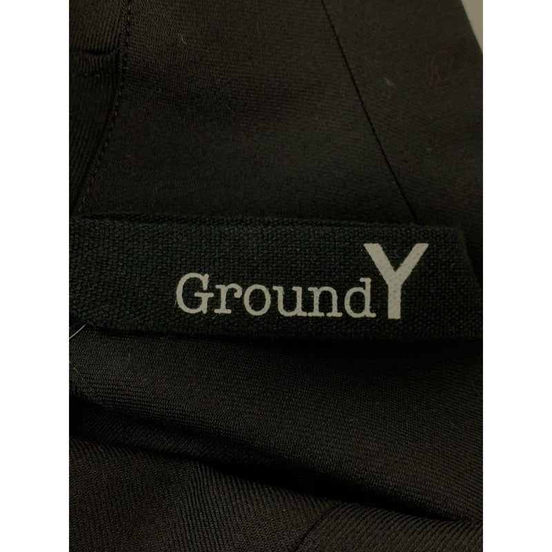 Ground Y/BalCollar Coat/3/Black/Wool/GR-J14-100