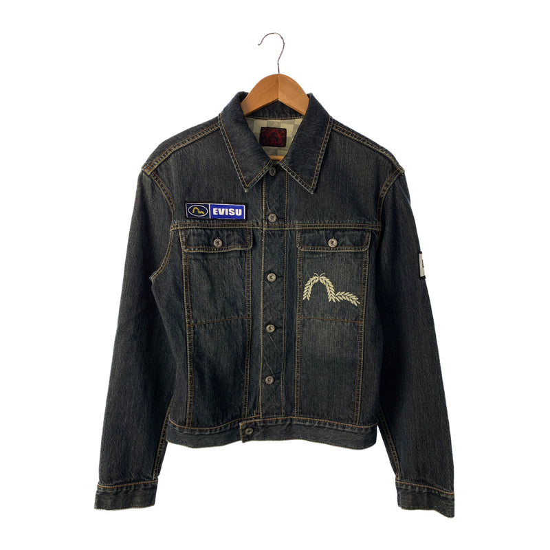 EVISU/Denim Jkt/L/Indigo/Denim/
