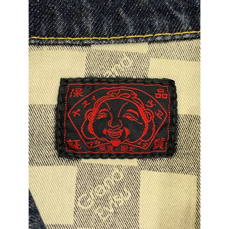 EVISU/Denim Jkt/L/Indigo/Denim/