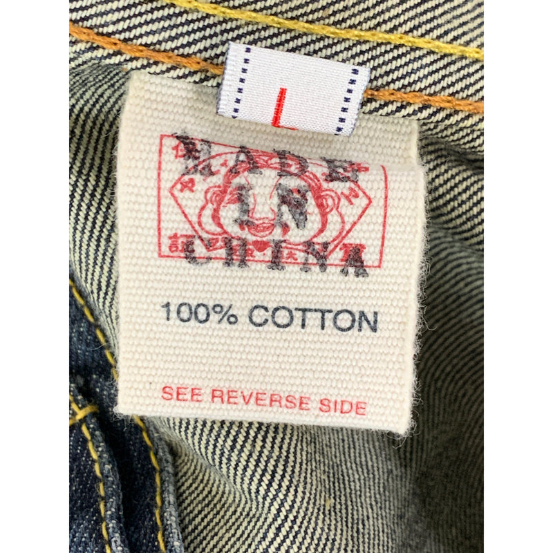 EVISU/Denim Jkt/L/Indigo/Denim/