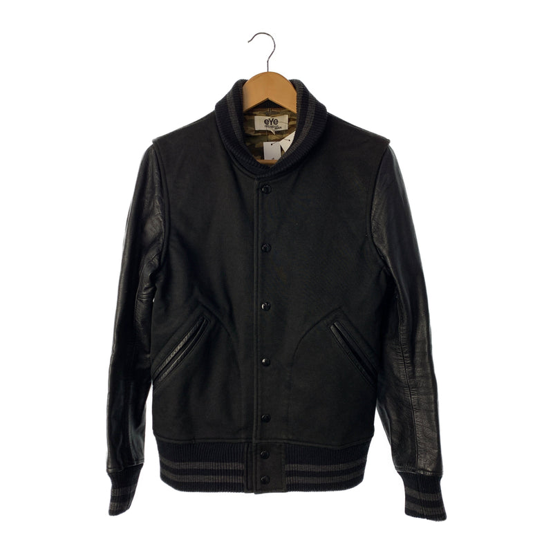 eYe COMME des GARCONS JUNYA WATANABE MAN/Baseball Jkt/M/Black/Cotton/WN-T908
