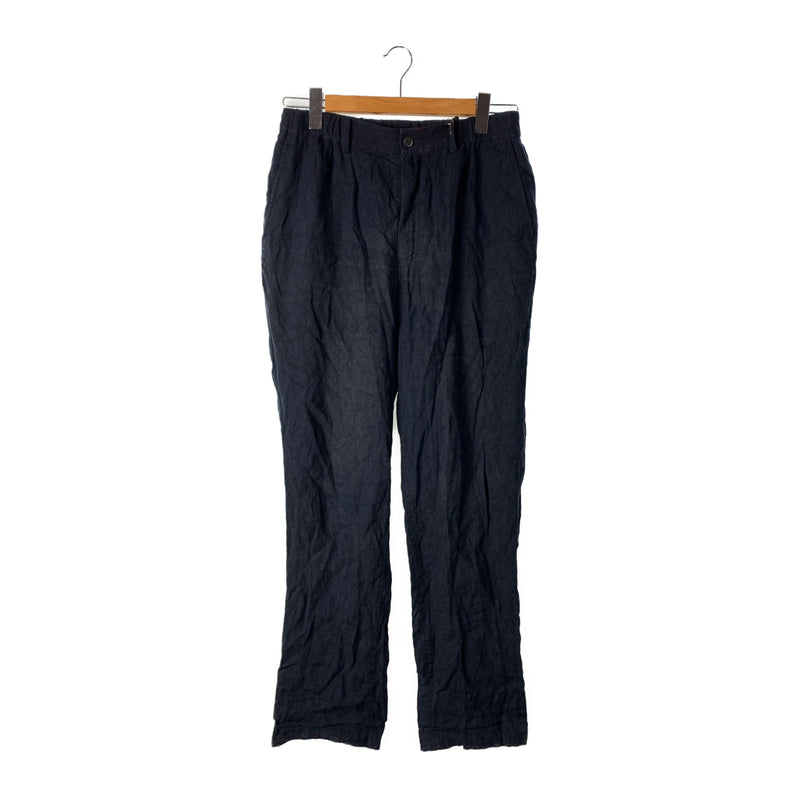ISSEY MIYAKE MEN/Pants/1/Navy/Hemp/ME71FF267