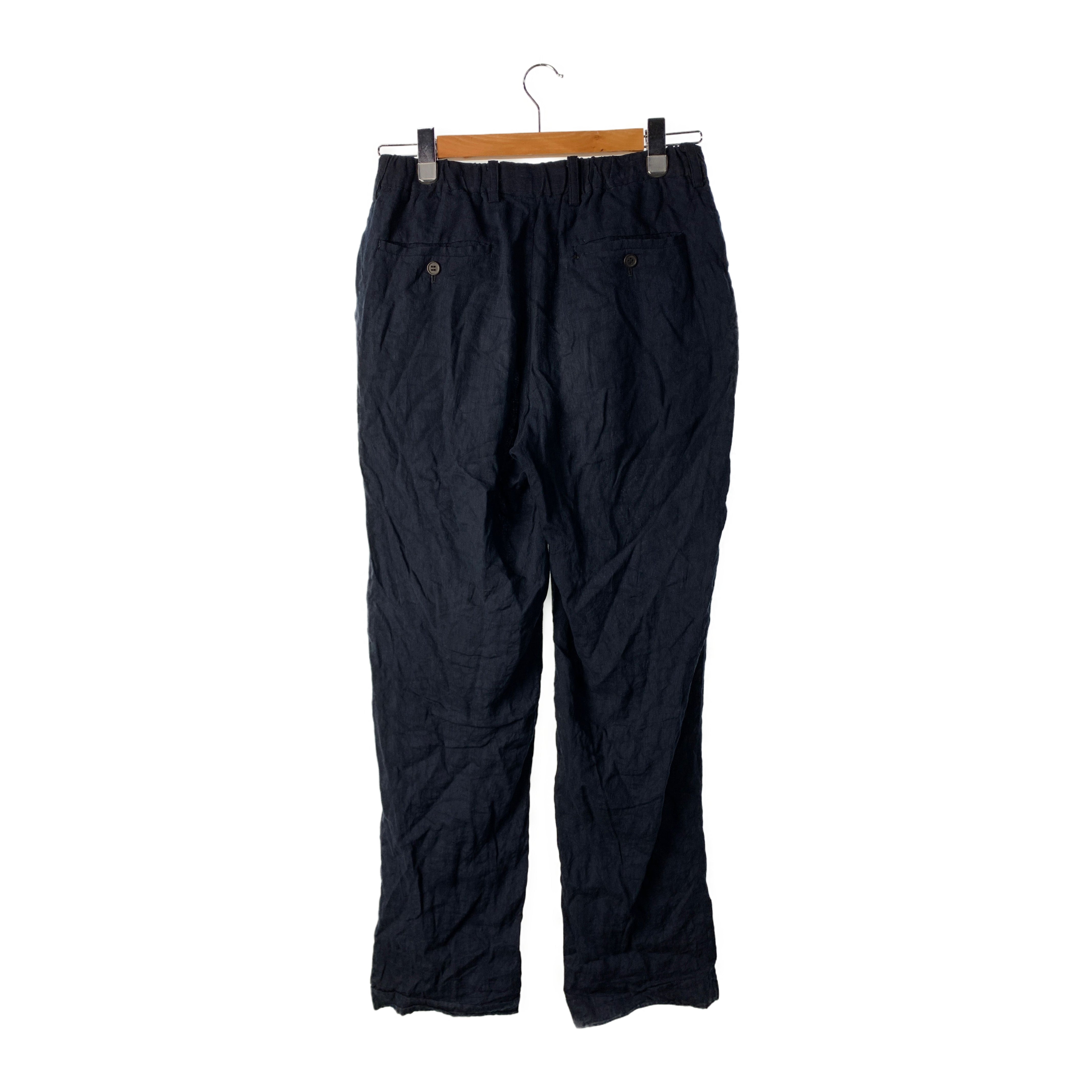 ISSEY MIYAKE MEN/Pants/1/Navy/Hemp/ME71FF267 view 2