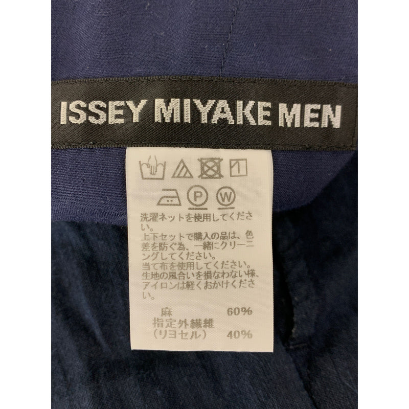 ISSEY MIYAKE MEN/Pants/1/Navy/Hemp/ME71FF267